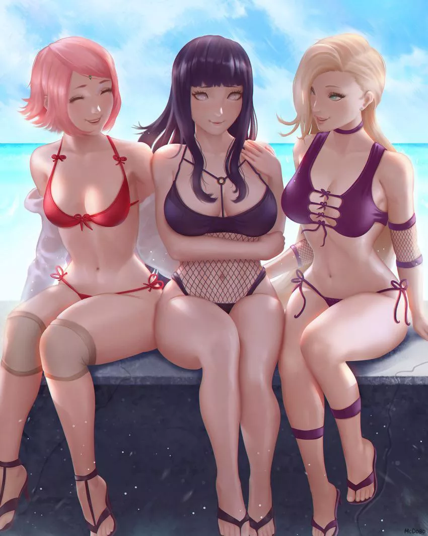 Marry, Fuck, Breed: Sakura Haruno , Hinata Hyuga, and Ino Yamanaka