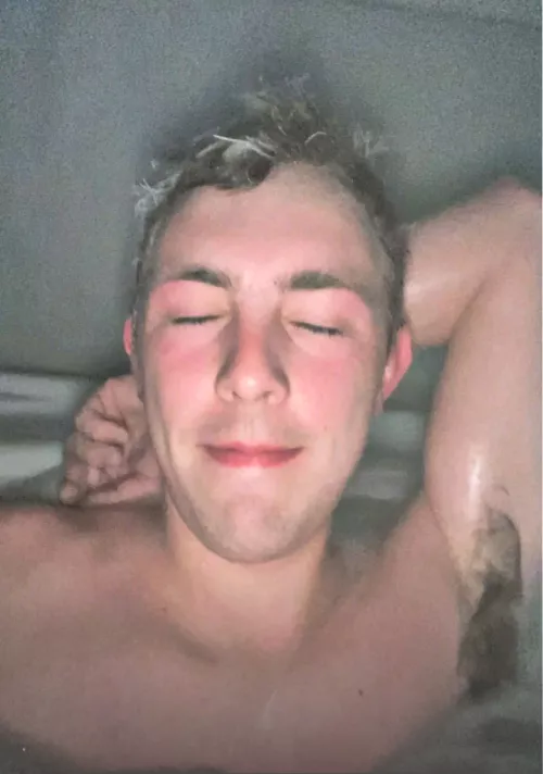 my sleepy friends hairy sweaty pit