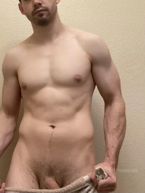 My towel is falling down