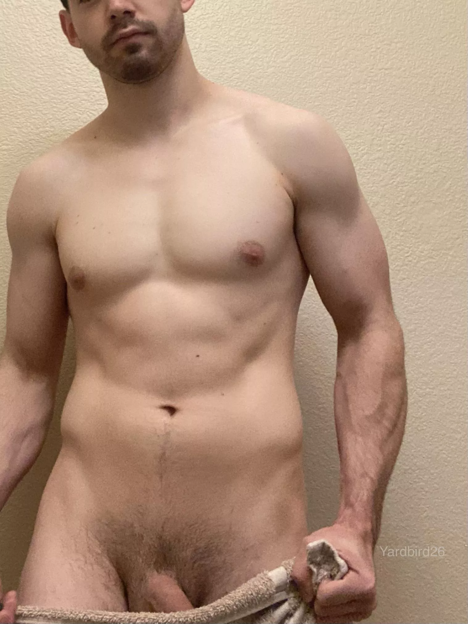 My towel is falling down