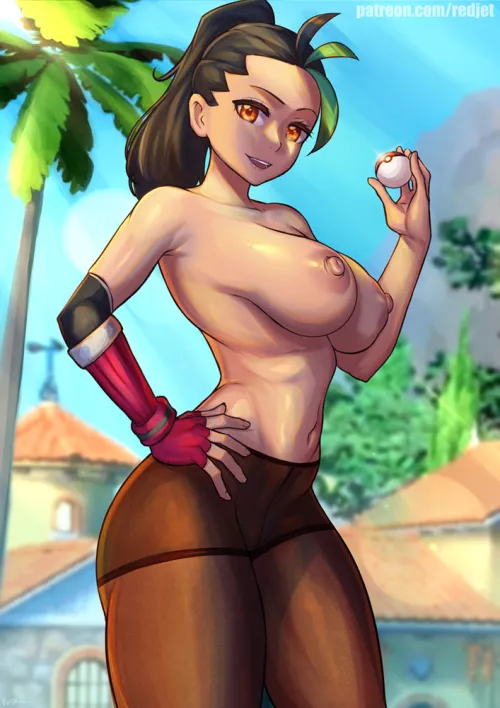 Nemona - your sexy rival has a burning passion for battling (Redjet) [Pokemon Scarlet Violet]