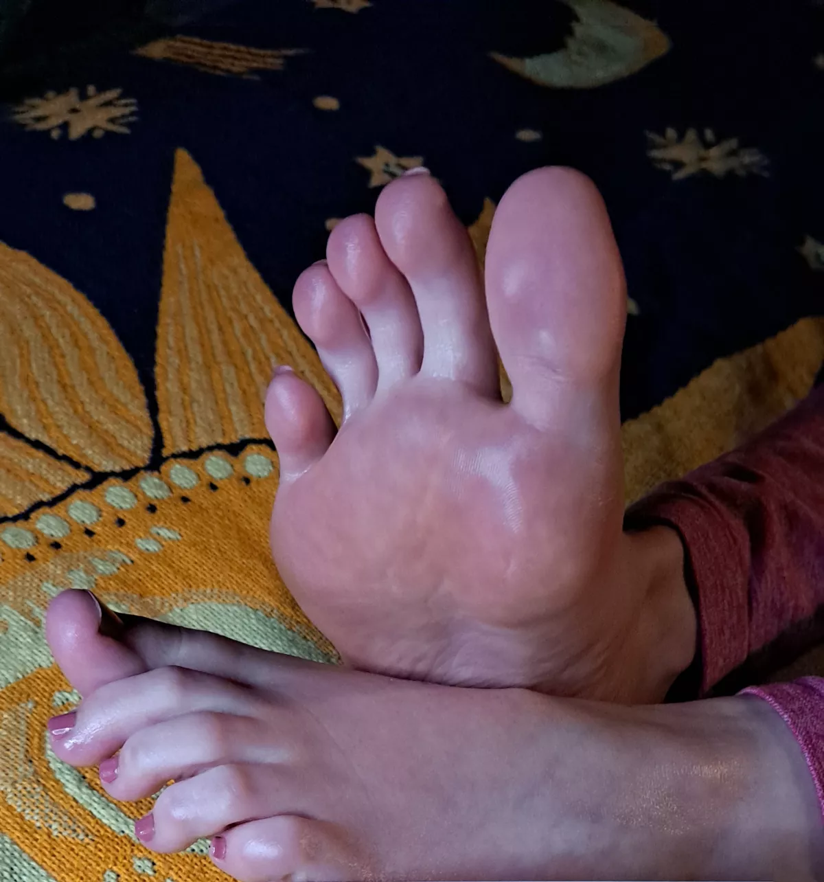 Oiled up and ready for you.