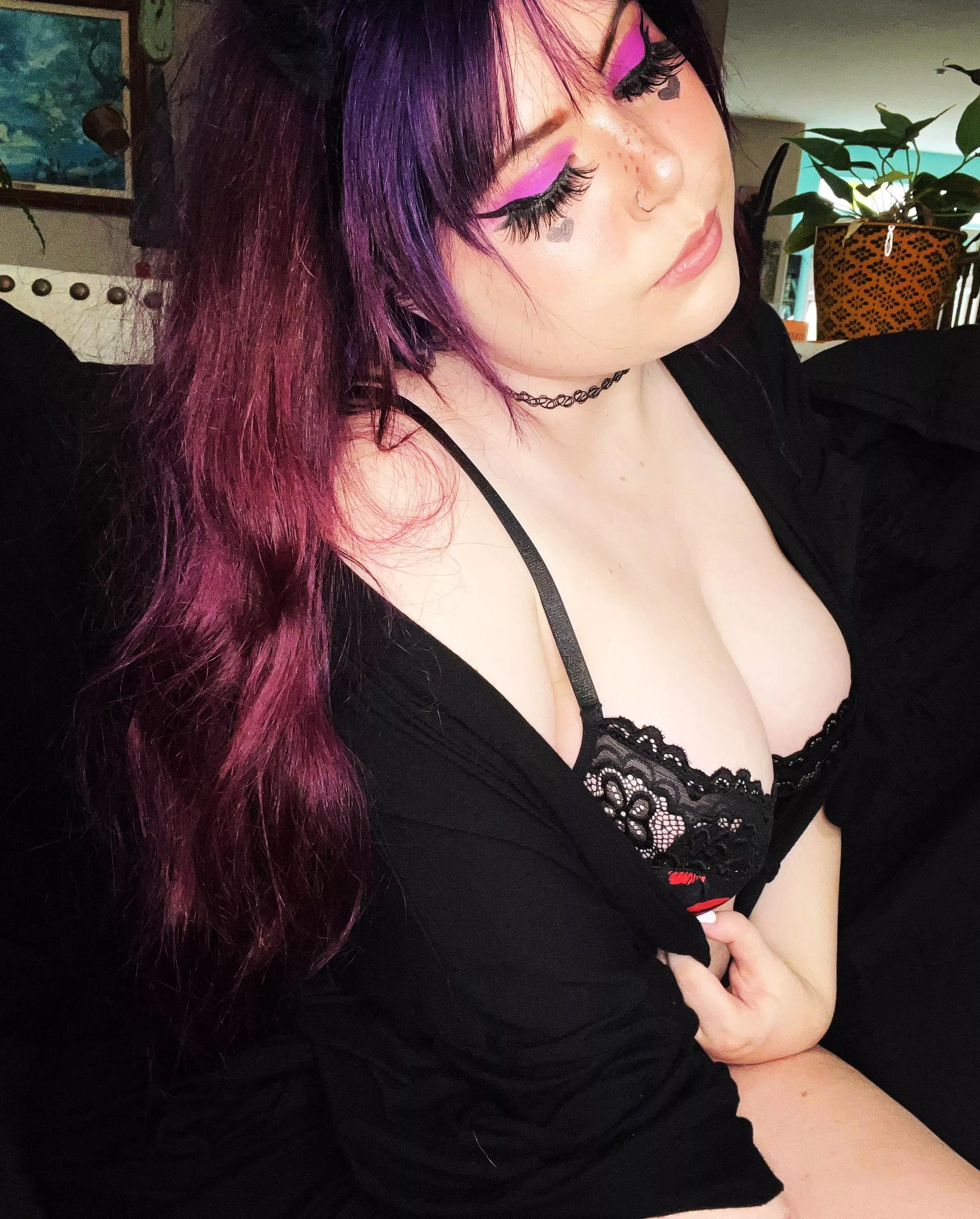 Purple hair, don’t care 💜