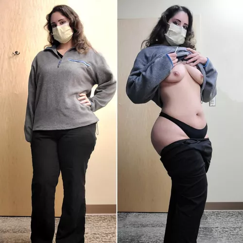 Scrubs hide a lot of my curves