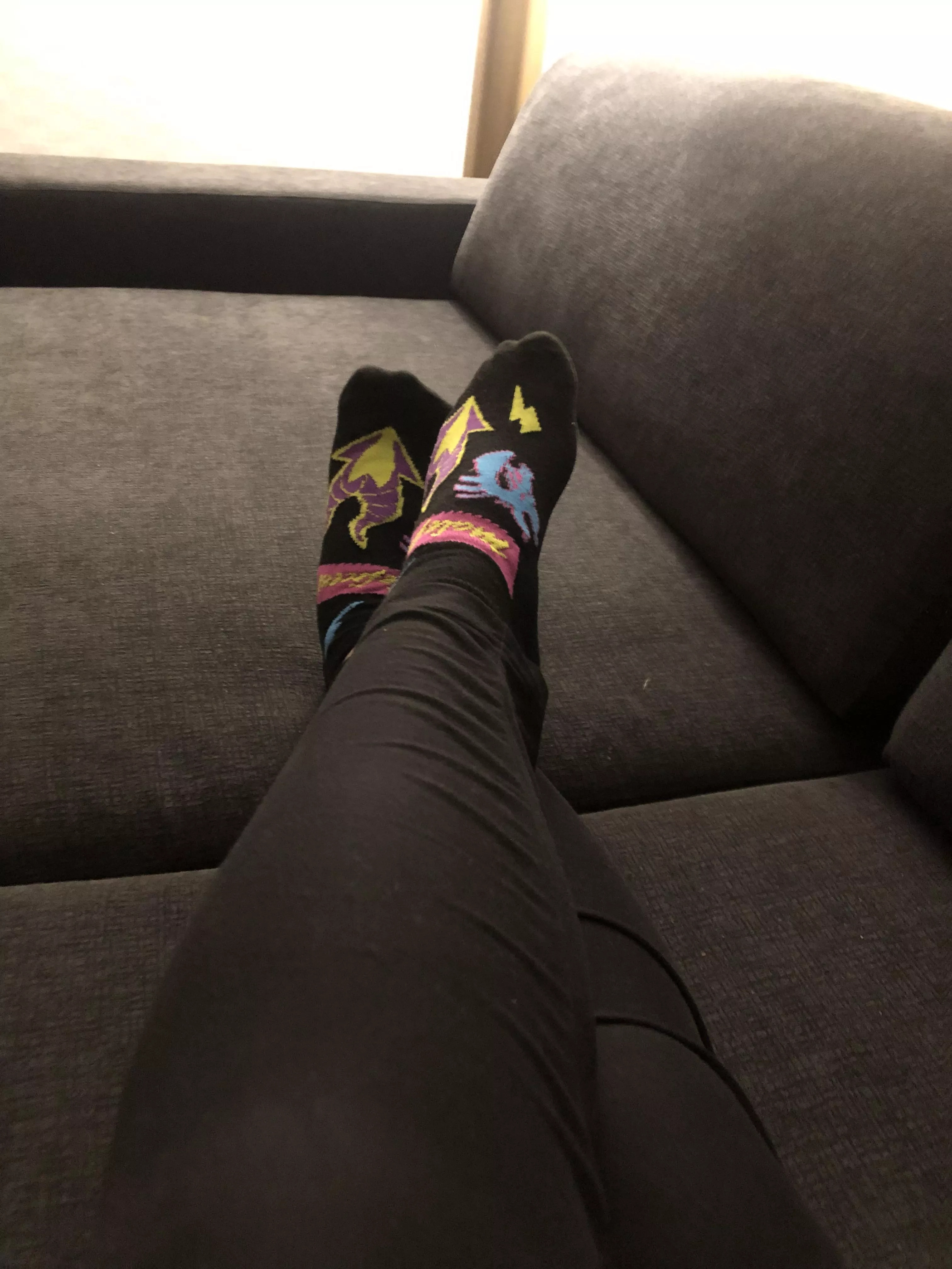 [Selling] My sexy villain socks are available 😋🖤 $10 per pair! Kik: cordiluv