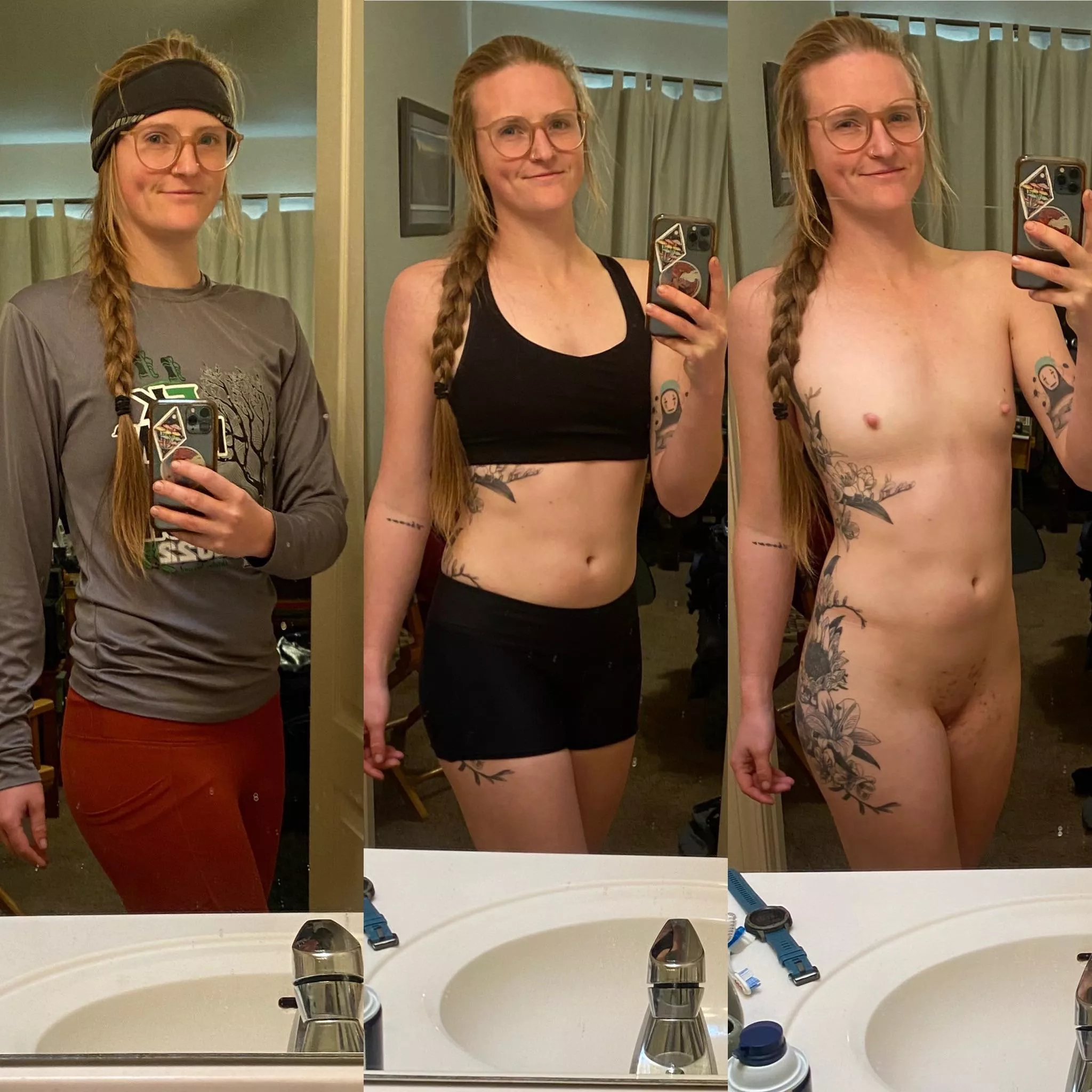 Sharing my small tits here always brightens my day. I hope it brightens yours too ✨