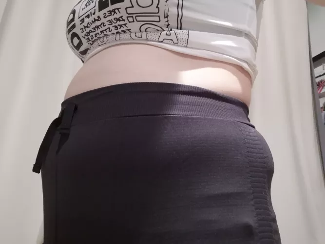 starting to look pregnant