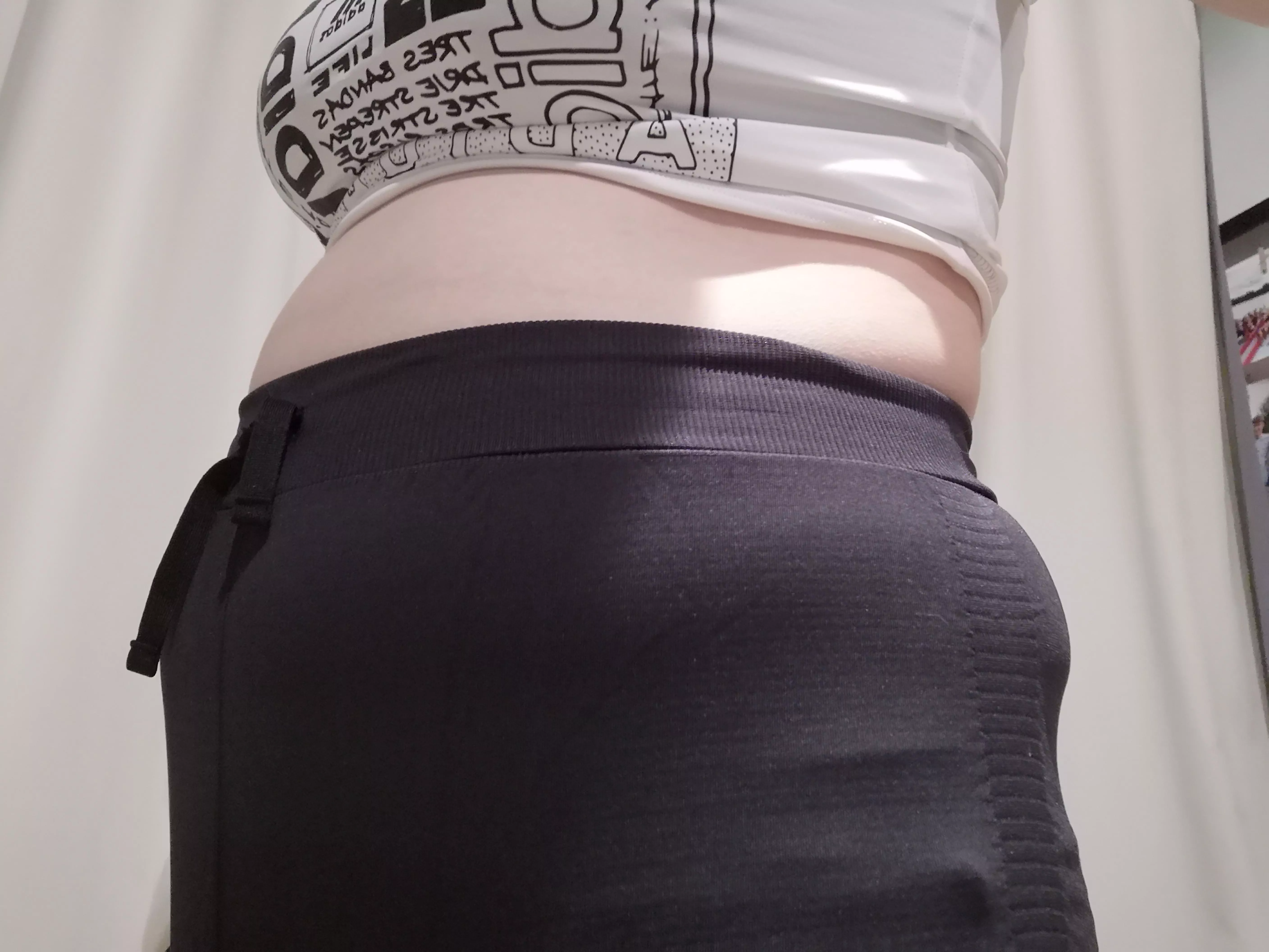 starting to look pregnant