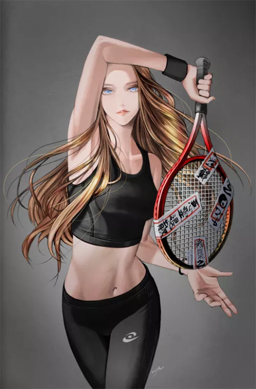 Tennis Girl [Artist's Original]