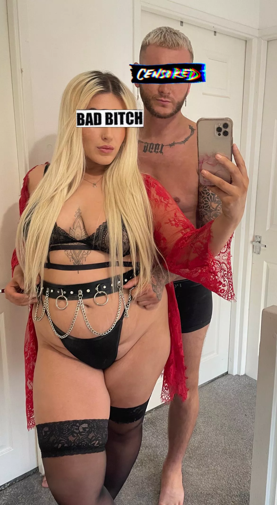 This is his favourite outfit to fuck me in