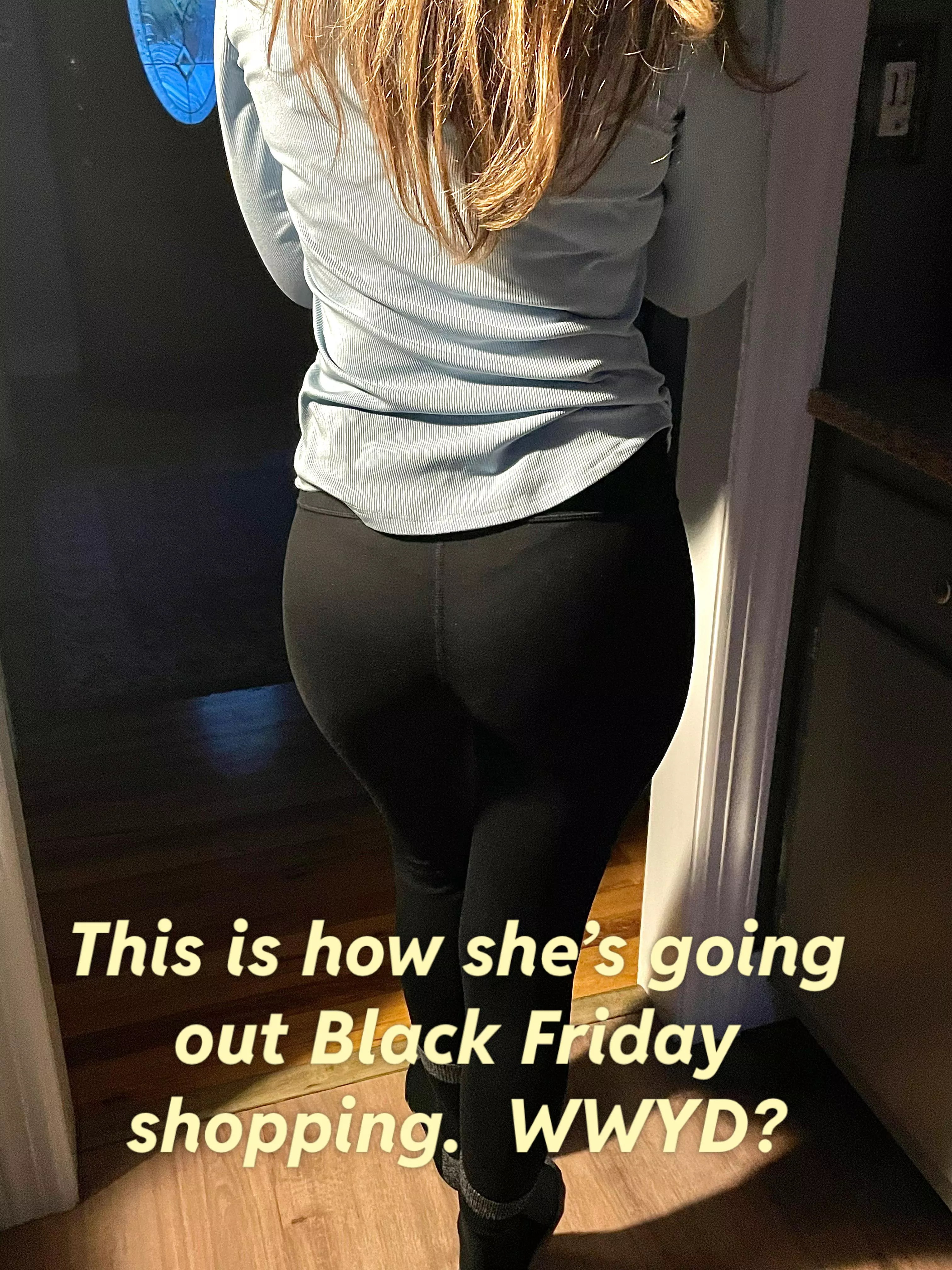 This is how she’s going on to shop on Black Friday. Comment or DM me what you would do. PS: She’s 52