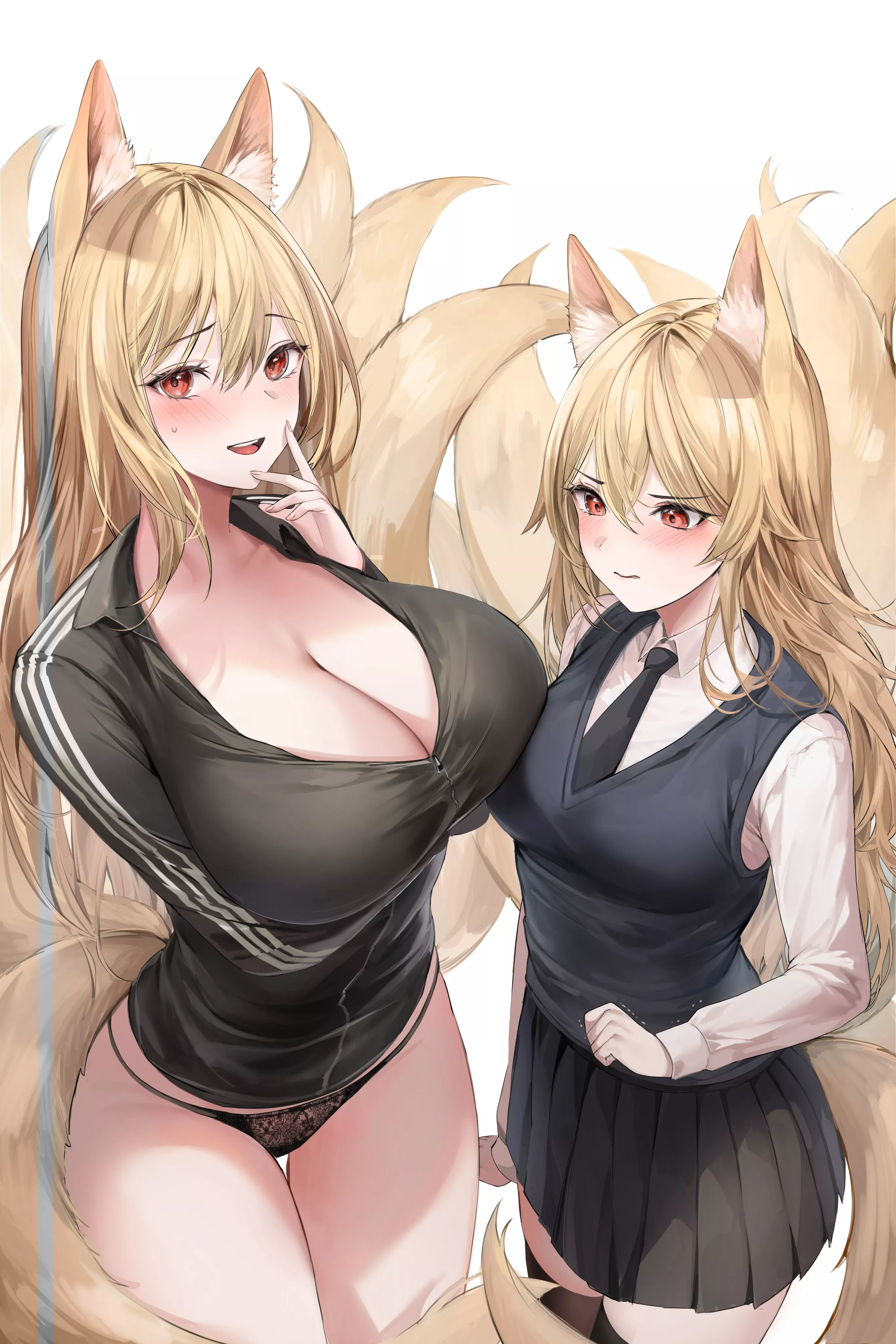 Two Foxes [Original]