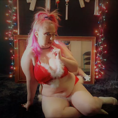 Wanna play with Santa's little slut