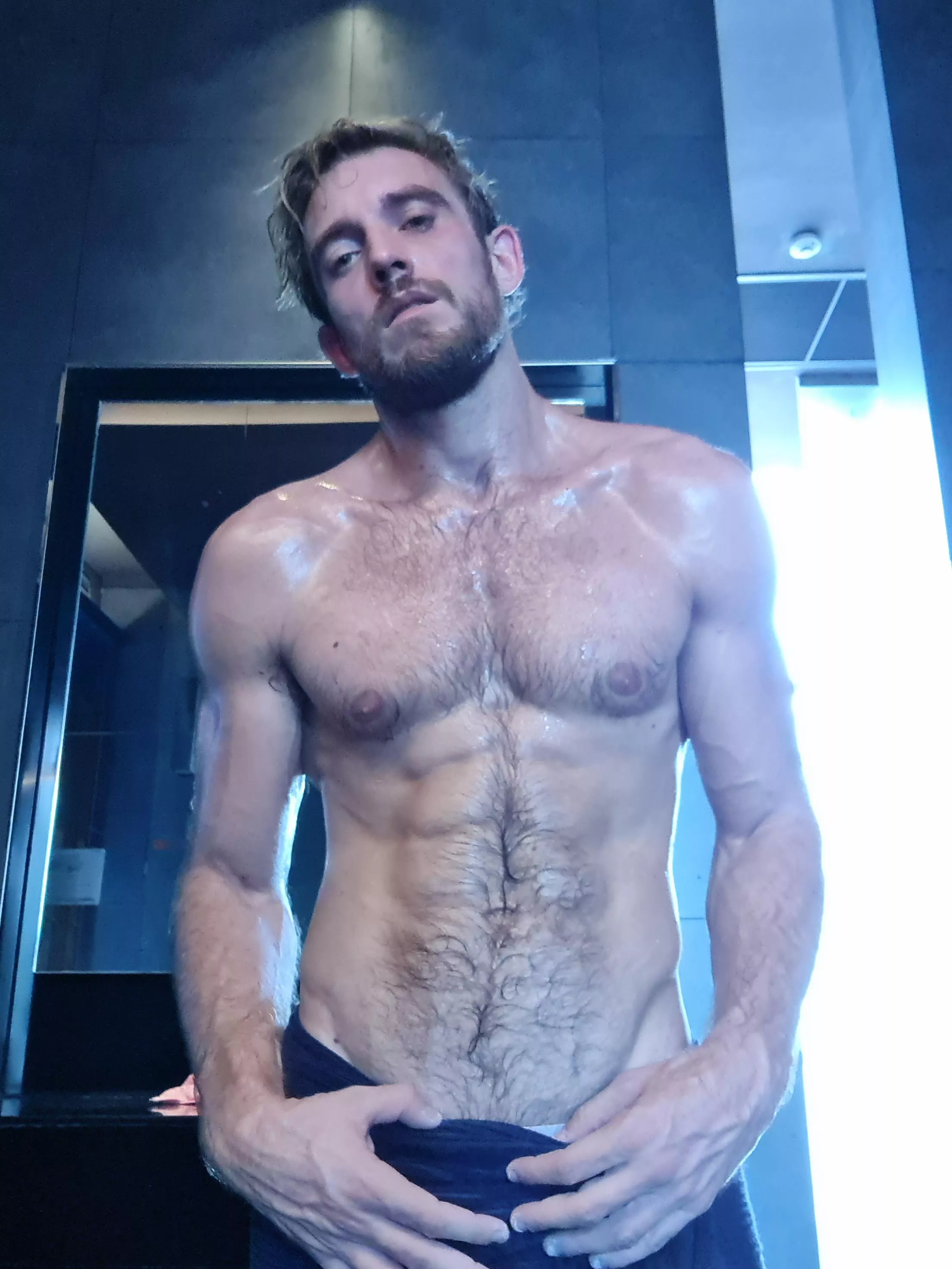 who likes a sweaty guy ?