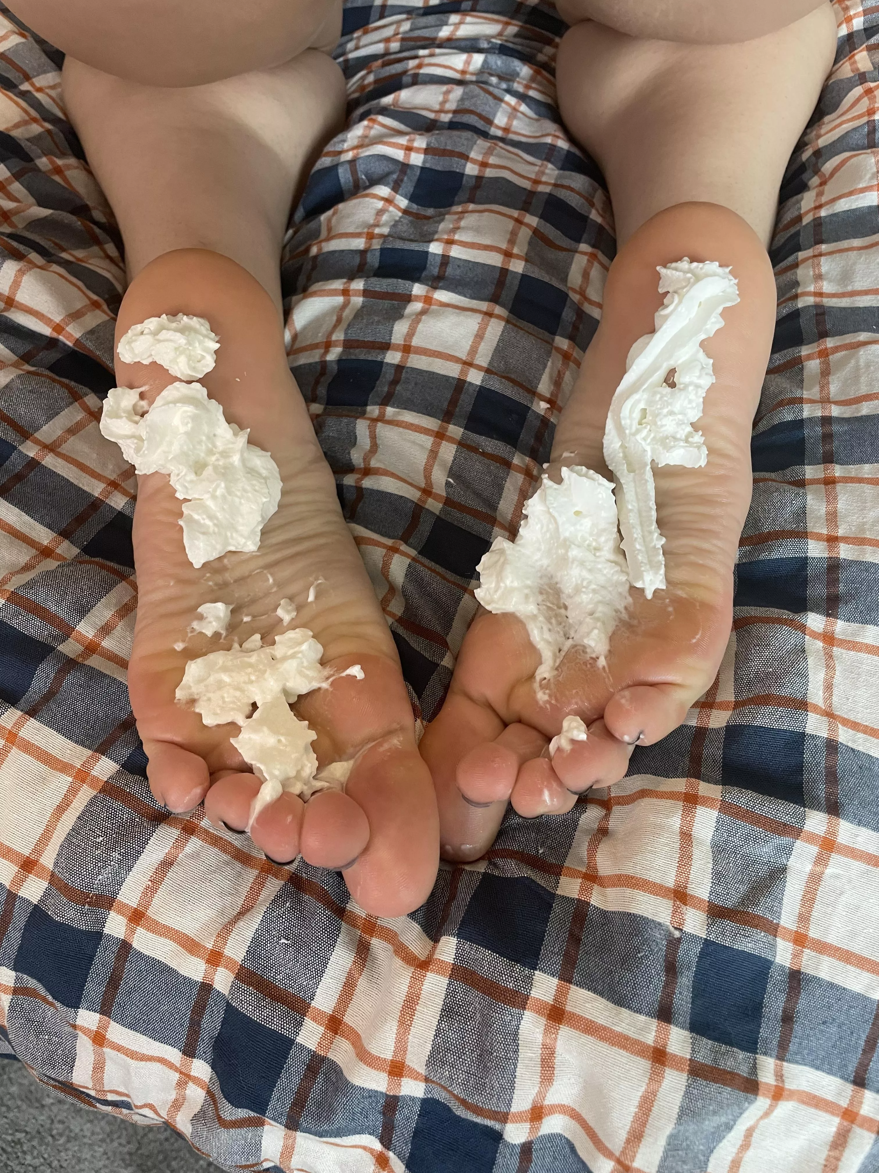 Whoops, got a little messy during dessert today