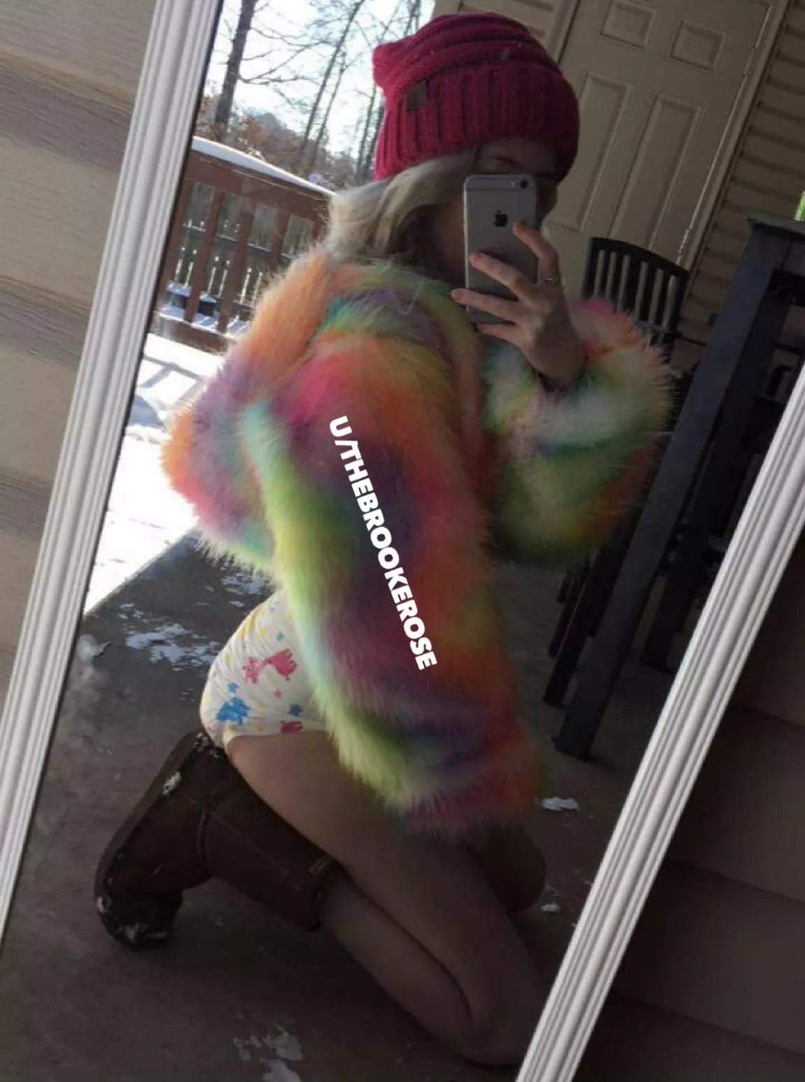 Would you play in the snow with me, daddy?