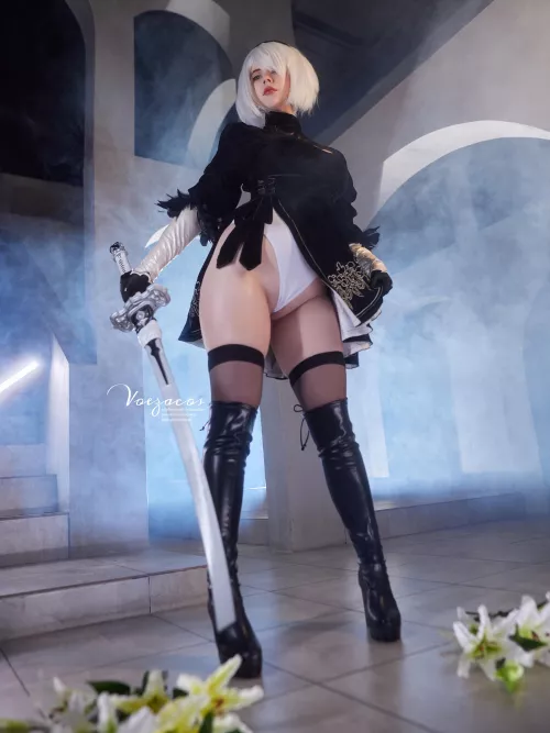 2B cosplay by voezacos