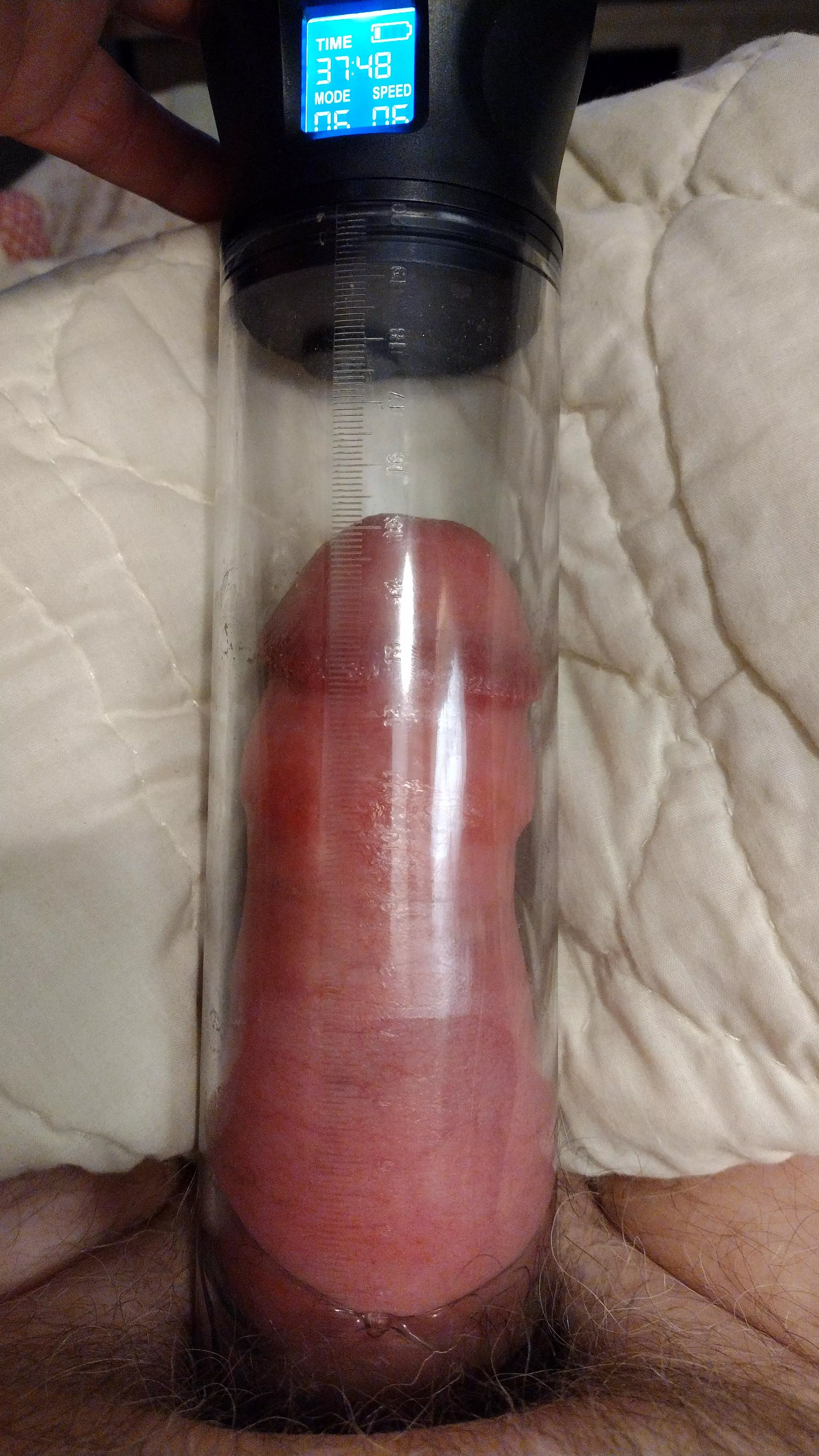 40 minutes of pumping