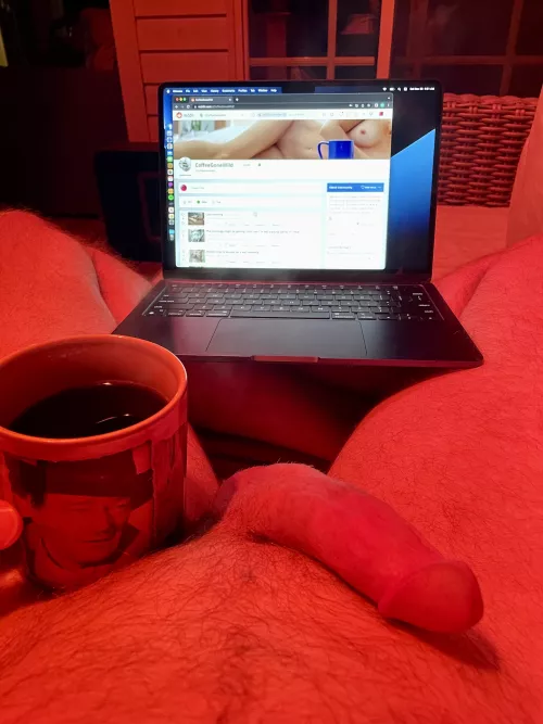 A crisp morning for cock, coffee and CGW