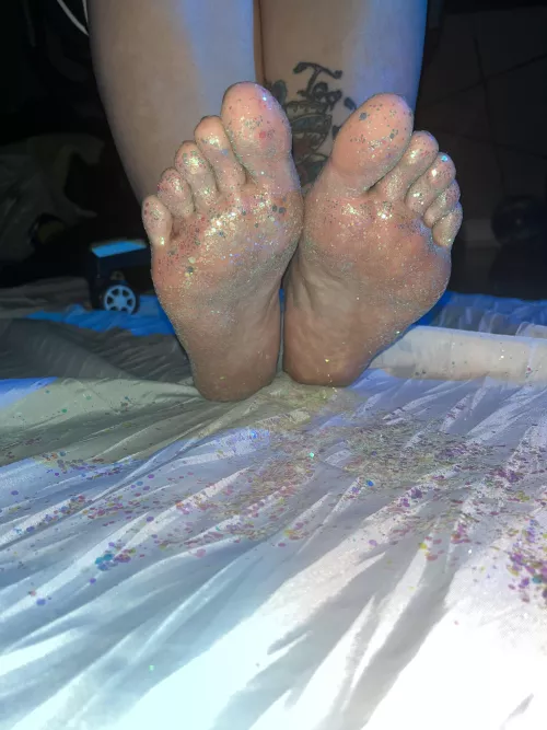 A little glitter makes a lot of fun.