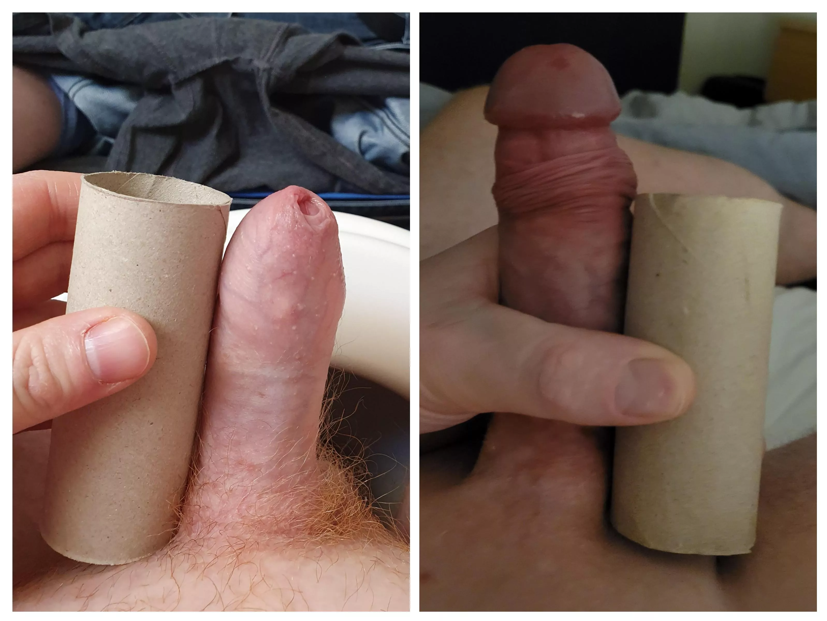 Another side by side, closer this time