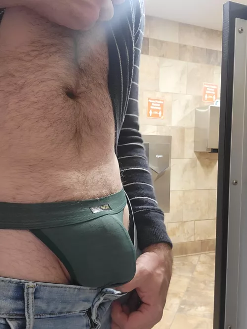 Anyone else in a thong at Home Depot?