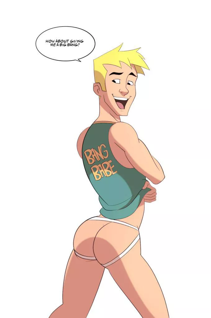 Cheerleader guy you always wanted in your football stadium career