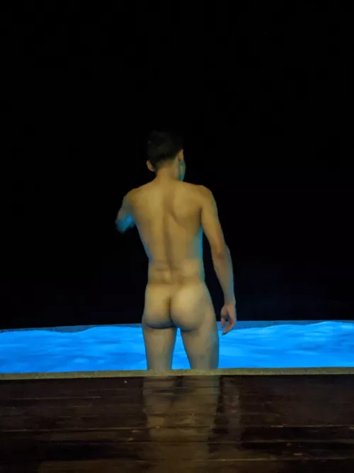 Going for a late night dip