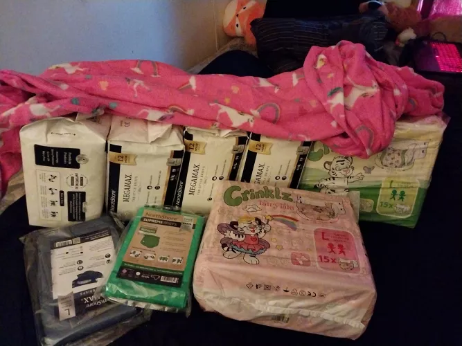 got my first case, and my first pair of footie pajamas in 20yrs x3