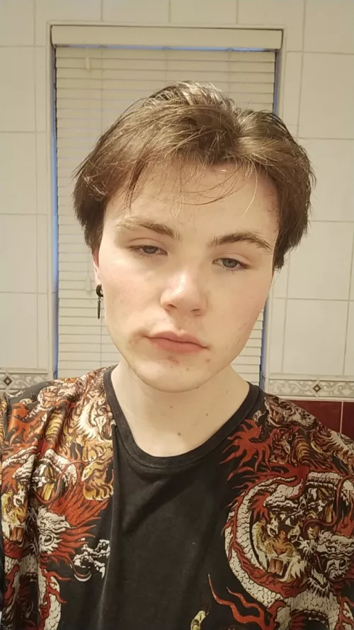 Got up and got a shower