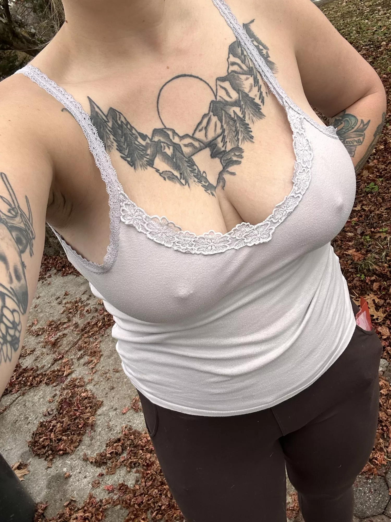 had to start the car real quick ❄️❄️