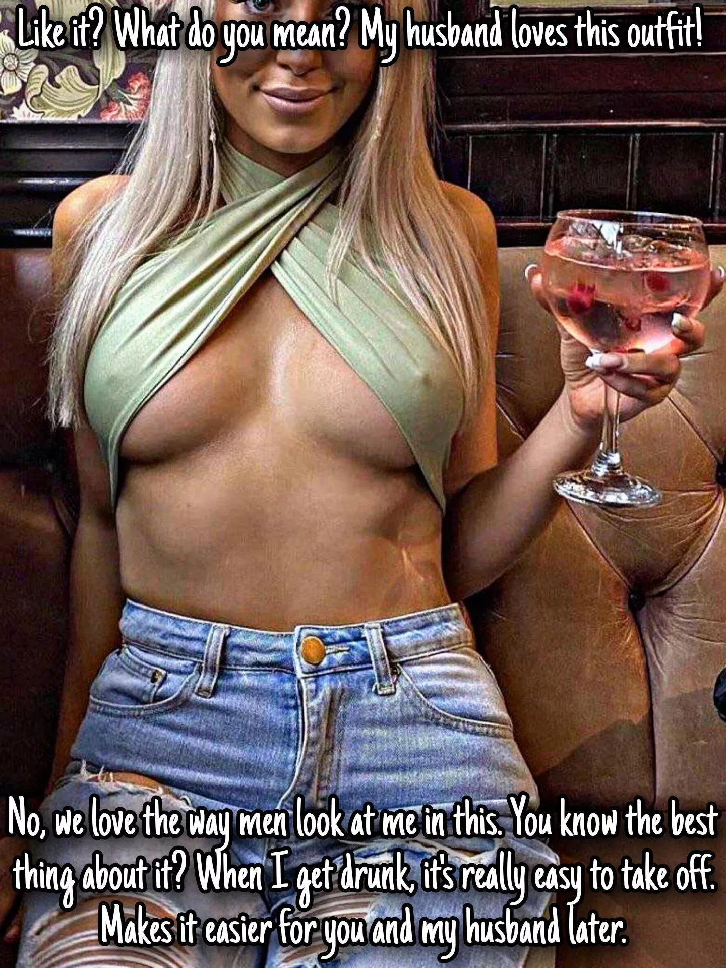 He loves this outfit!