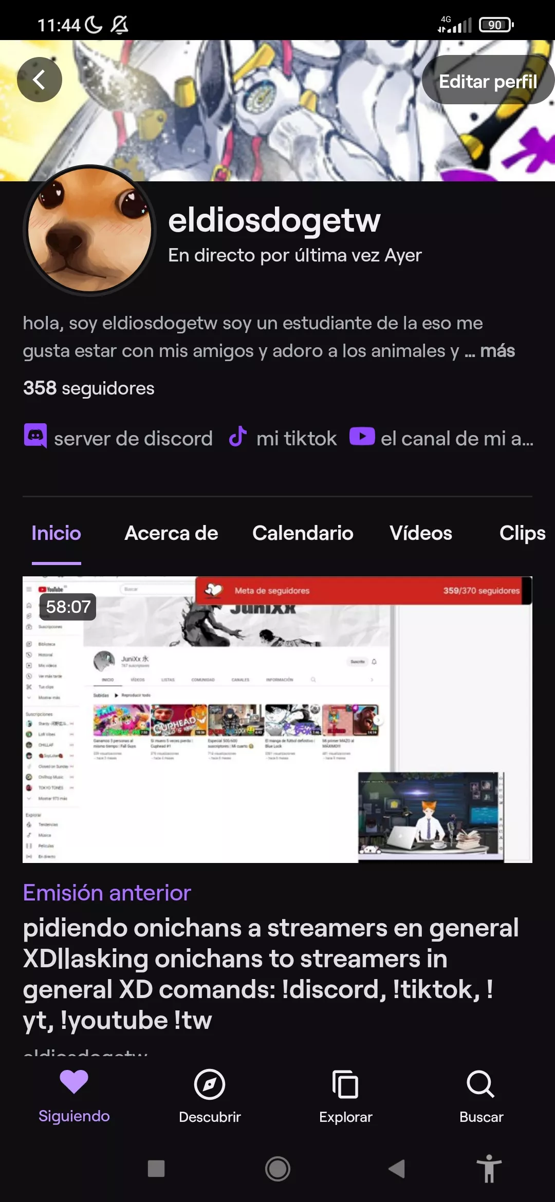 Hello, Twitch Community/ hola, comunidad de Twitch