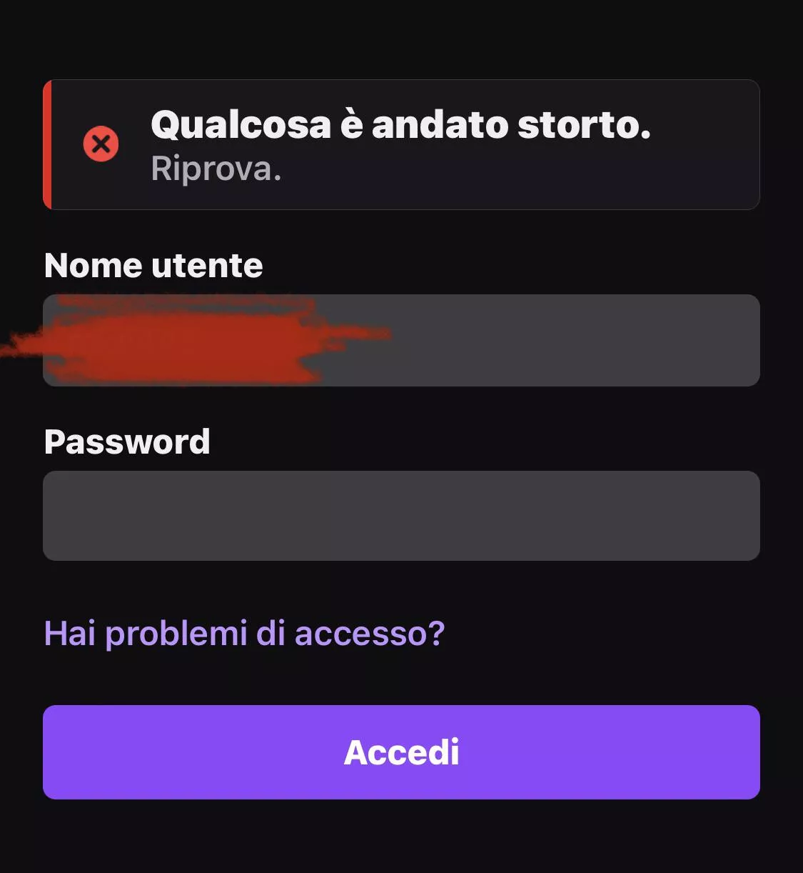 Hi, I cant login in any twich and discord account on my device can somebody tell me what is this or help me pls
