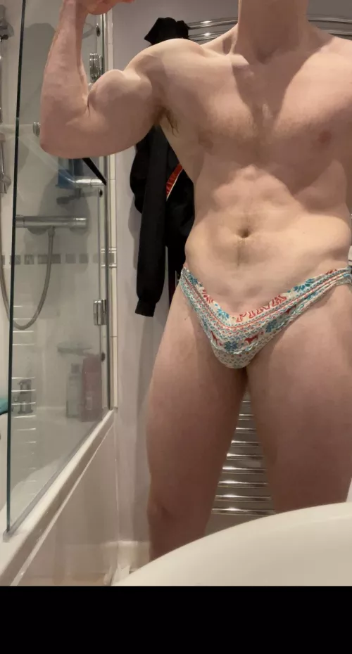 Hungover chill day in my undies!