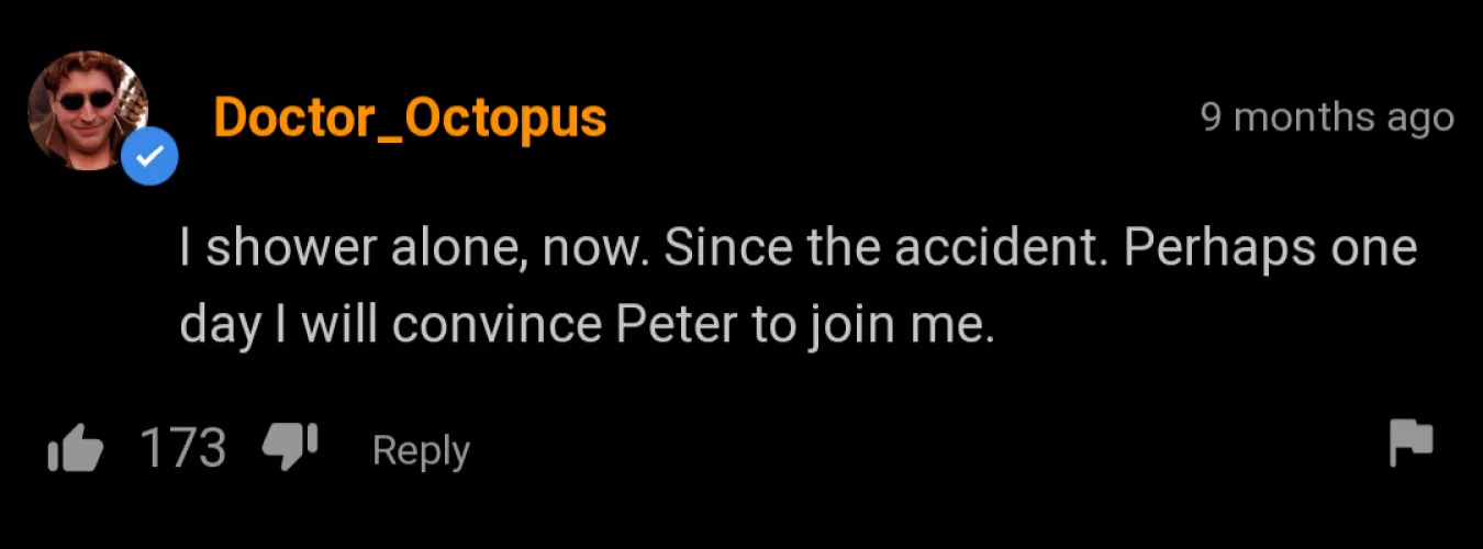 I hope peter joins him