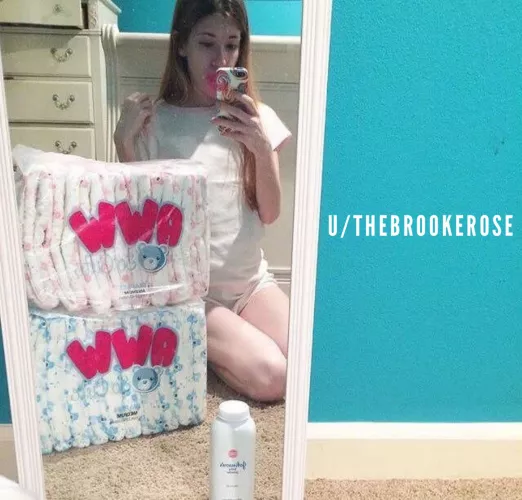 I love making diaper stacks.