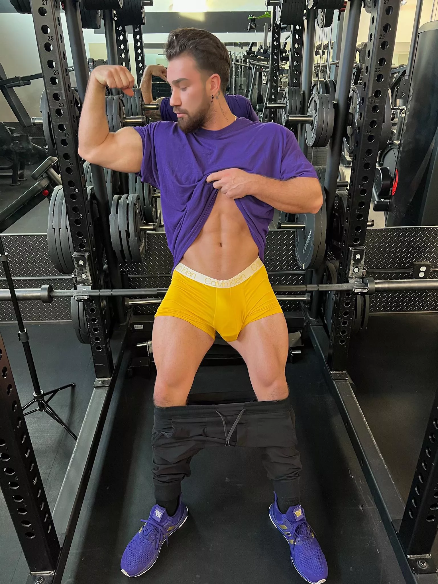 I’m wild inside and outside the gym