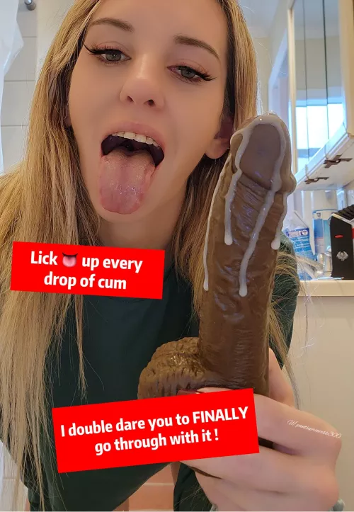 Just do it already , the suspense is killing you 🥵💦