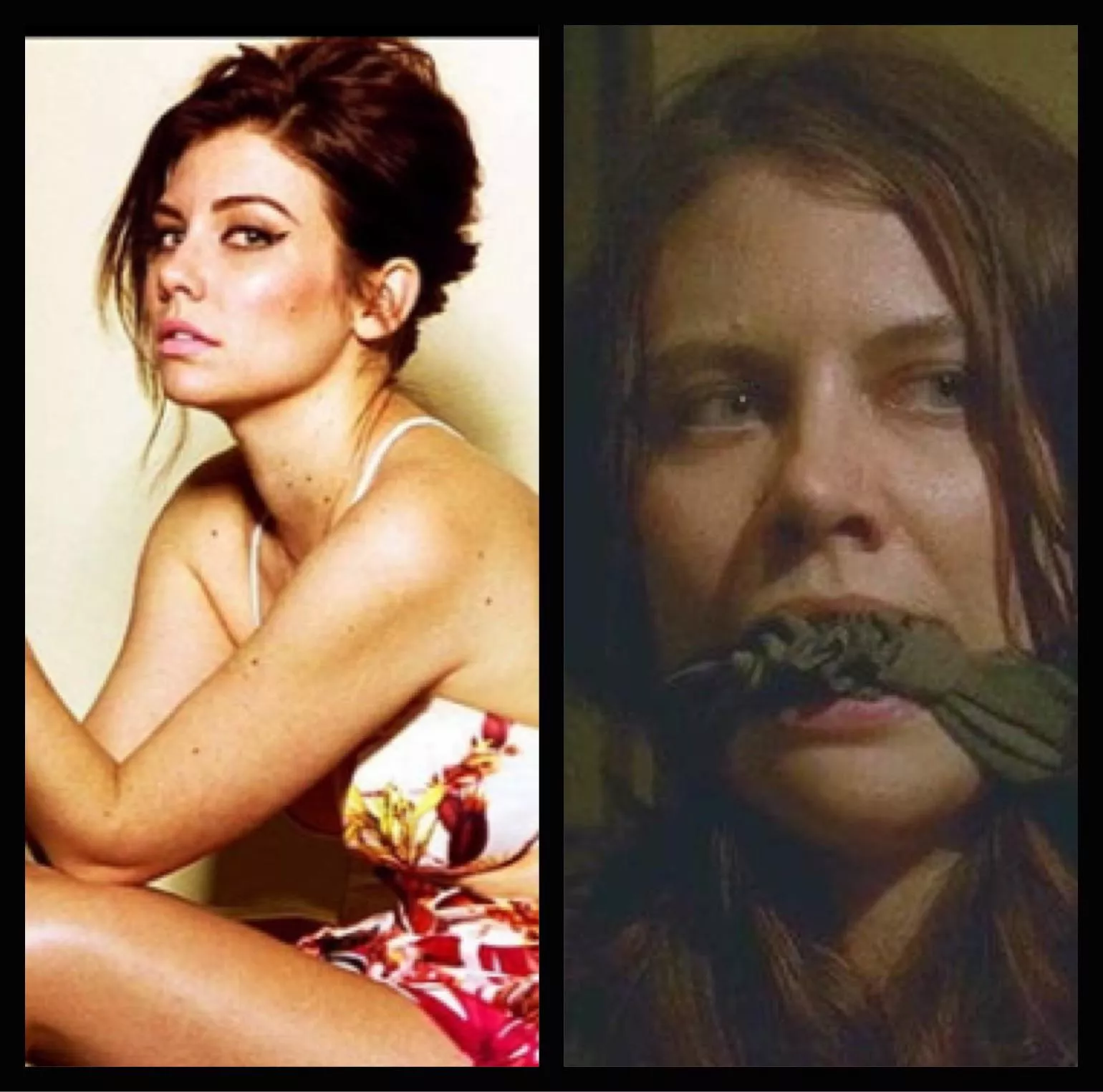 Lauren Cohan before and after