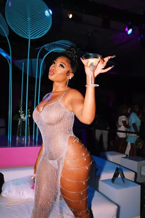 Megan thee Stallion is one of the top black goddes celebs