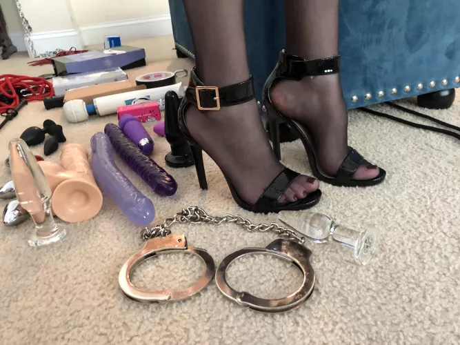 My heels come with a bonus…[f]