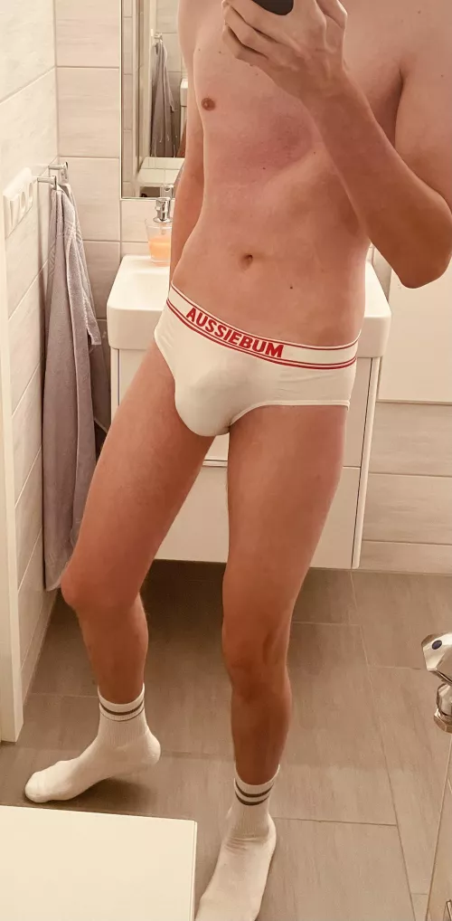 My roommate and I prefer undies only.