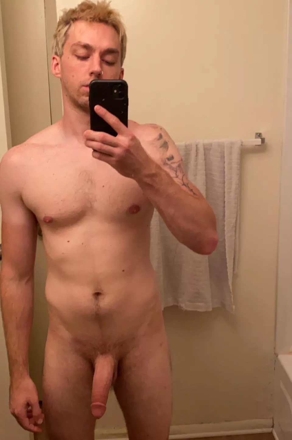 Never left the house