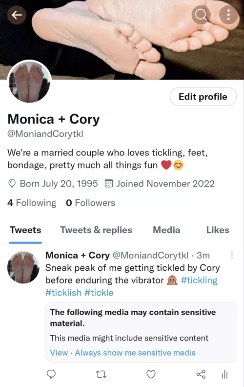 New Tickling Content!