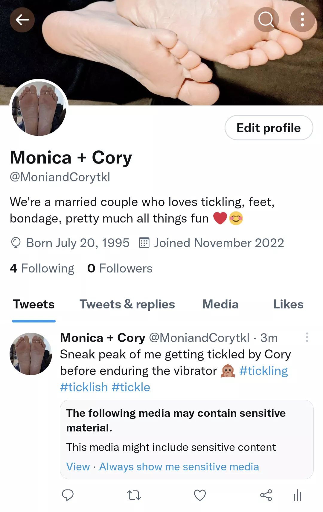 New Tickling Content!