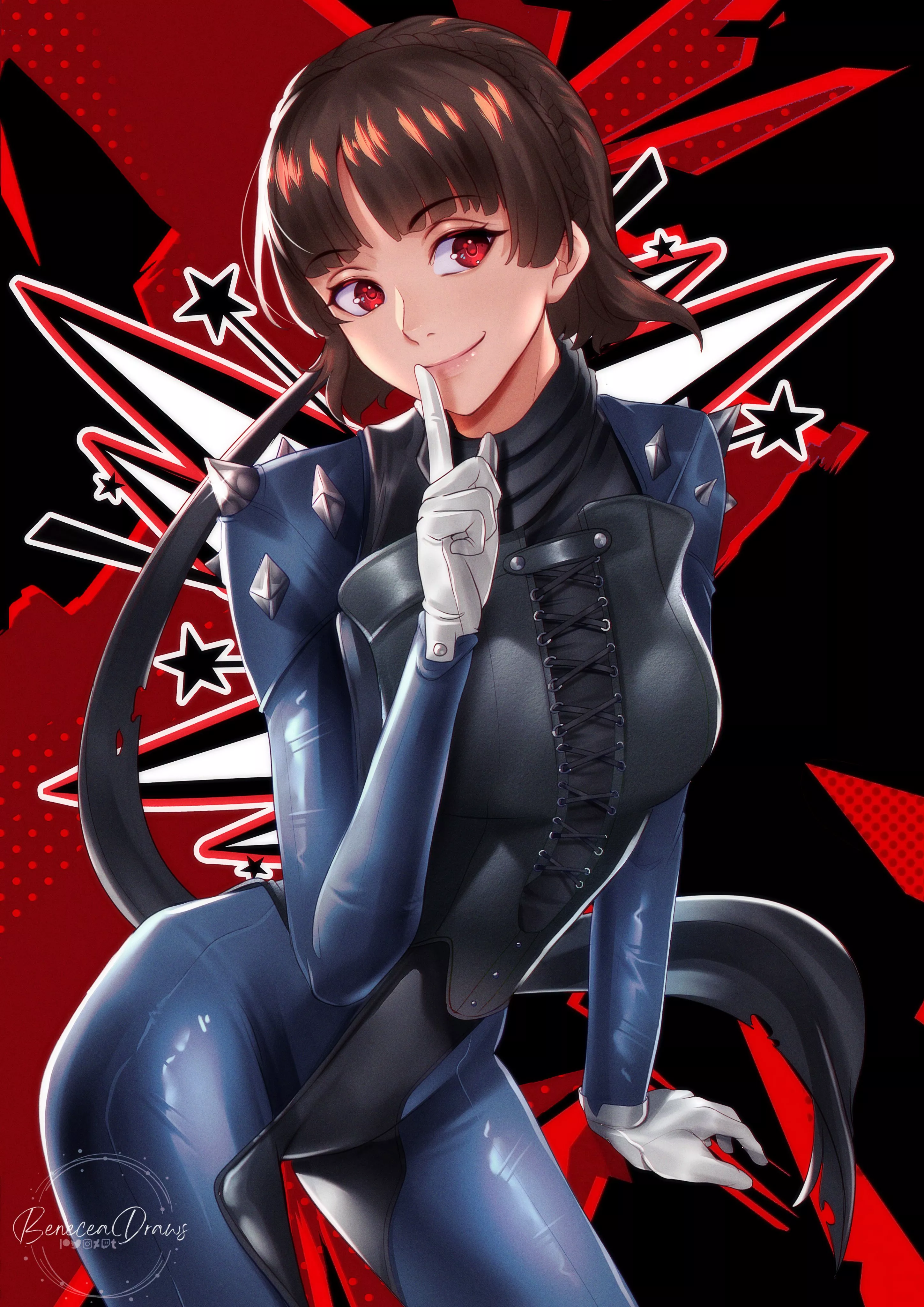 Niijima Makoto Cute Queen (Pixie) [Persona]
