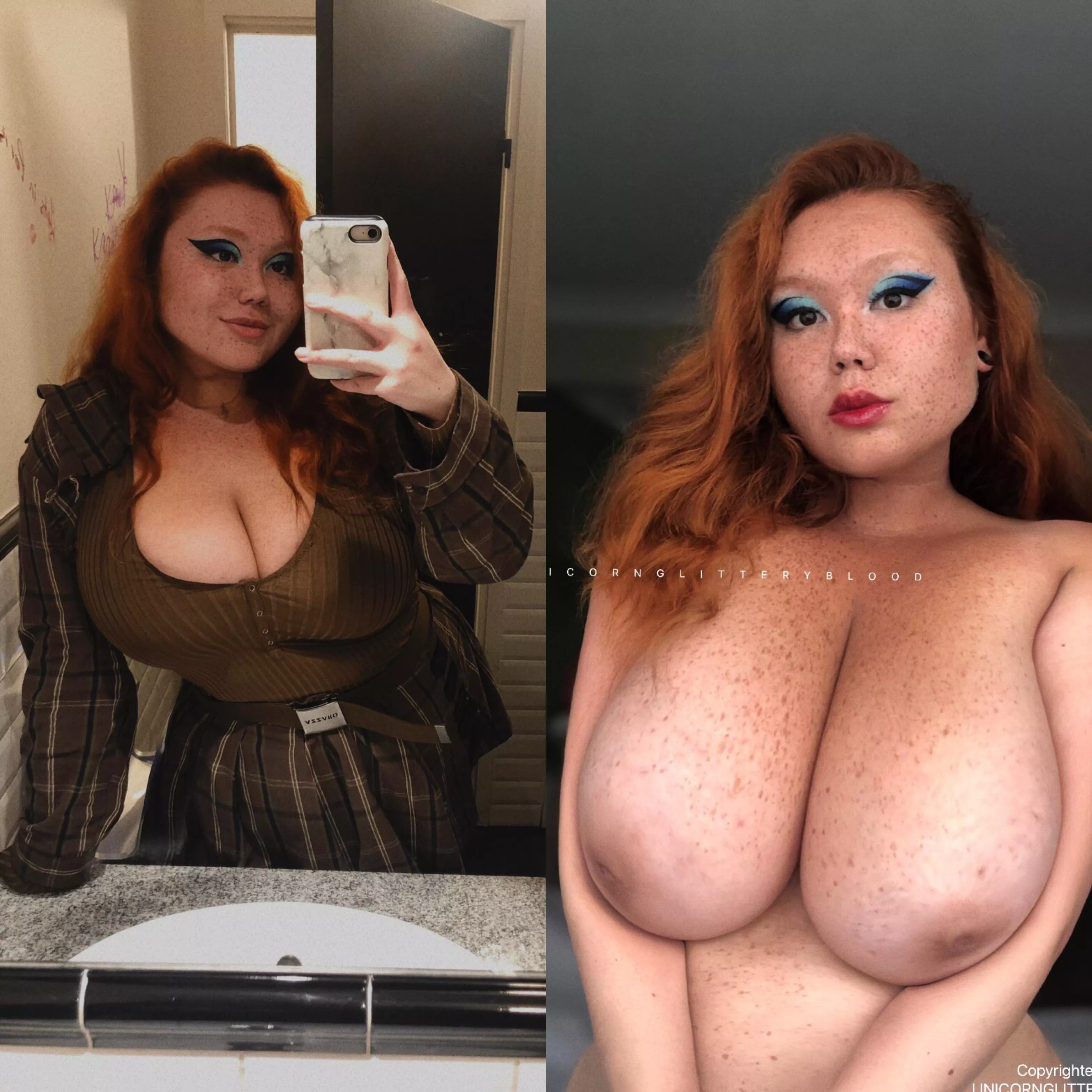 [OC]what irl sees vs what Reddit sees! Which one do you prefer?