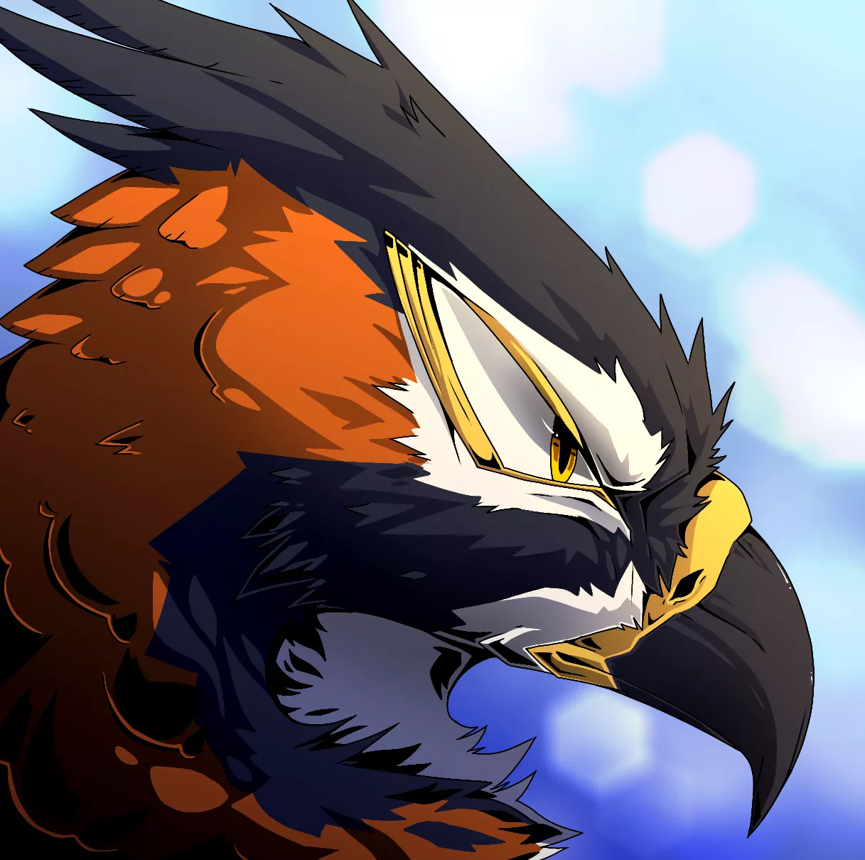 Ornate hawk eagle (by me)