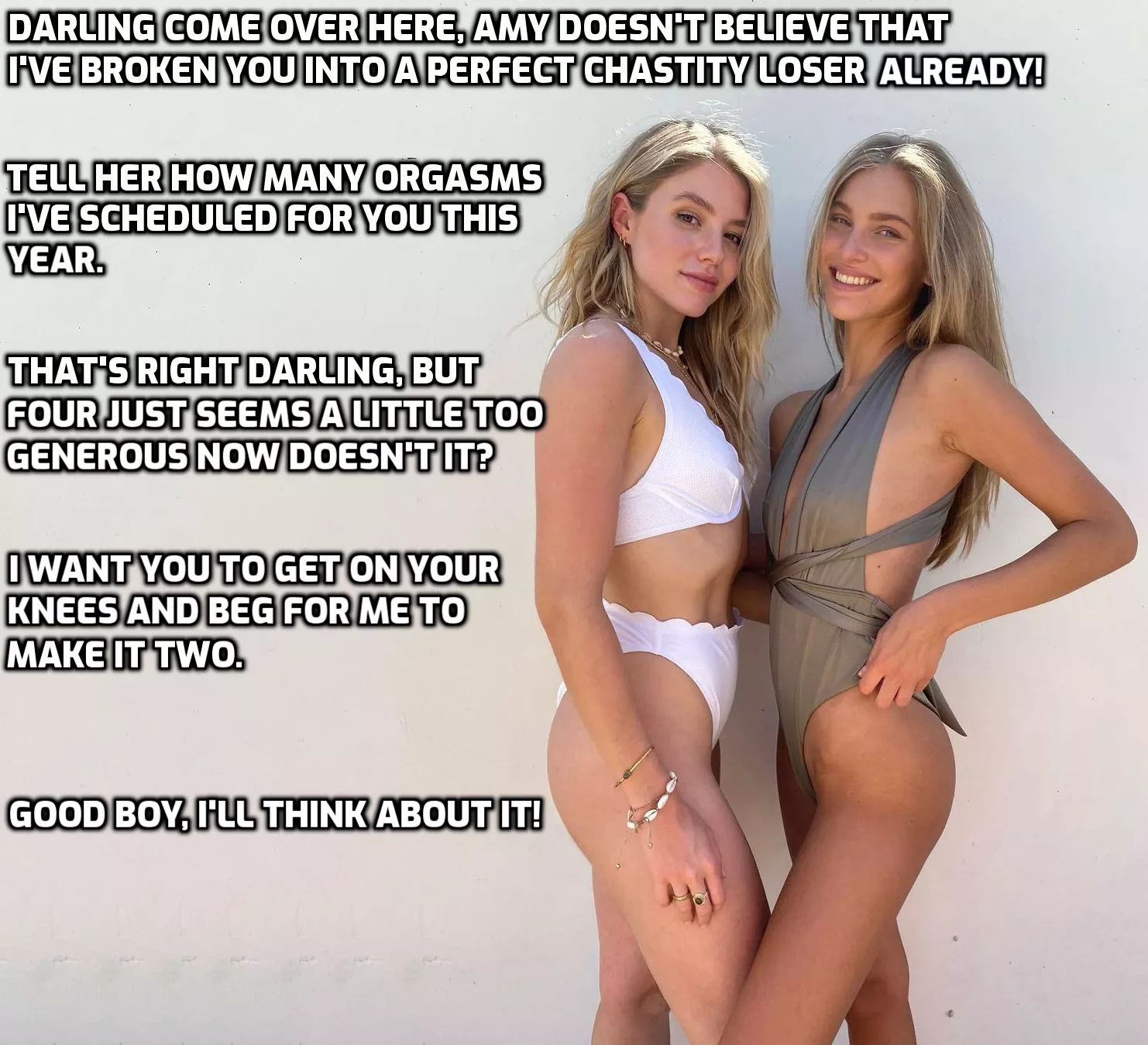 She's going to make you prove how broken you are.